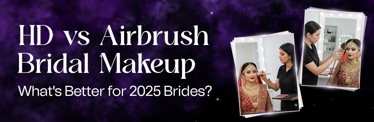 HD vs Airbrush Bridal Makeup