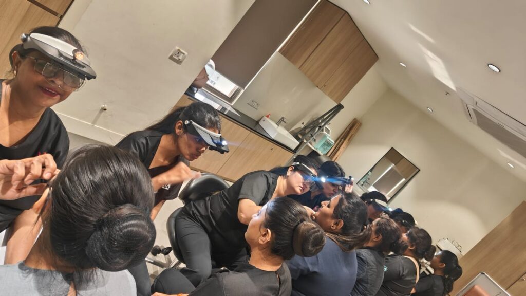 face mapping Knowledge at Dermalogica X LTA School of Beauty Seminar
