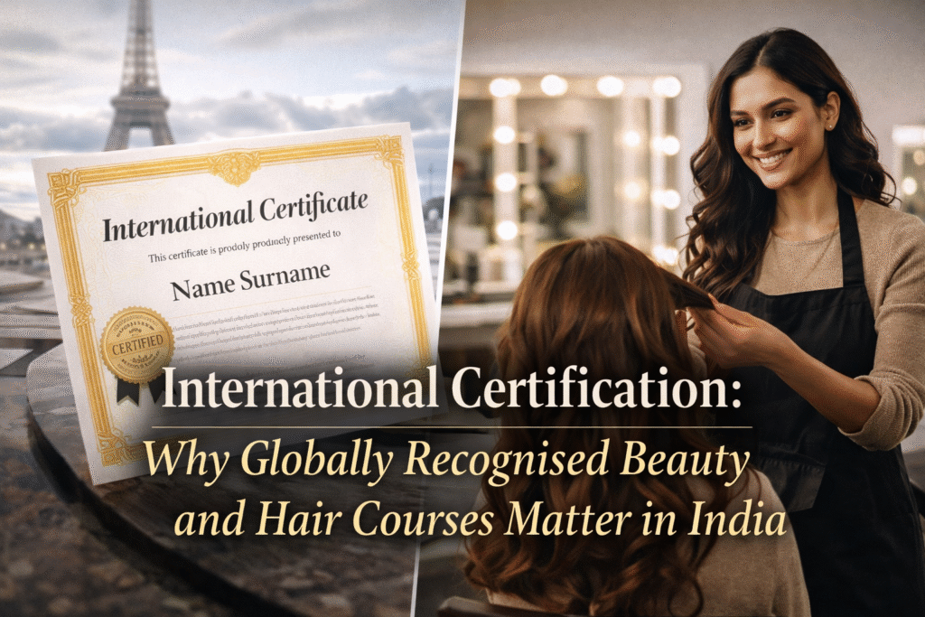 Globally Recognised Beauty and Hair Courses