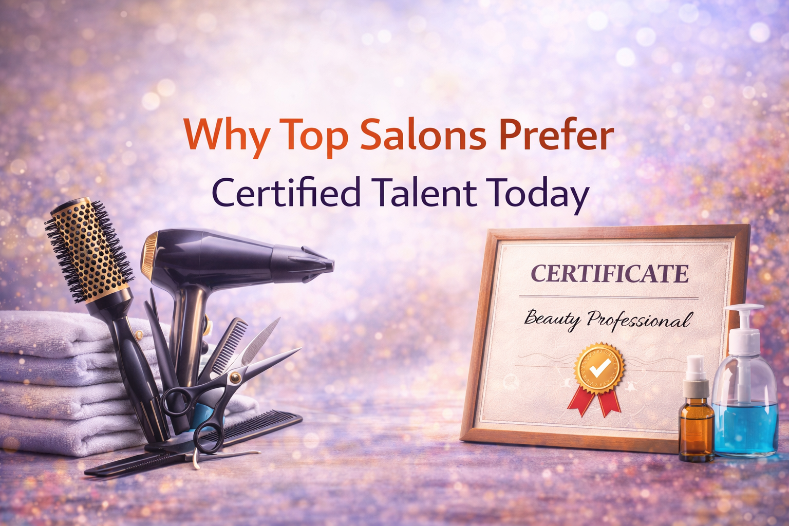 Why Top Salons Prefer Certified Talent Today-