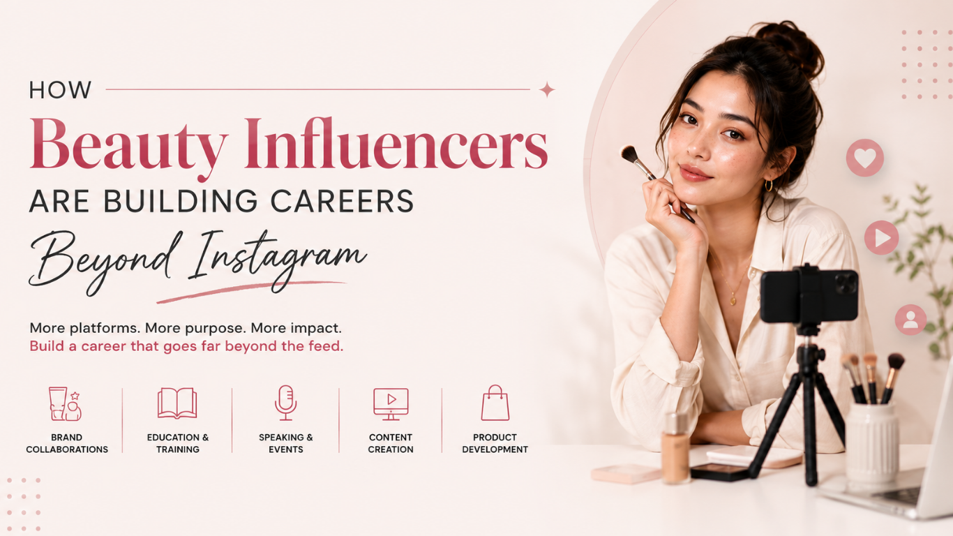 How Beauty Influencers Are Building Careers Beyond Instagram