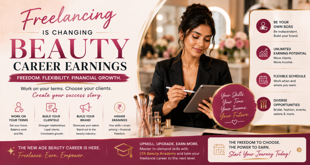 Freelancing Is Changing Beauty Career Earnings