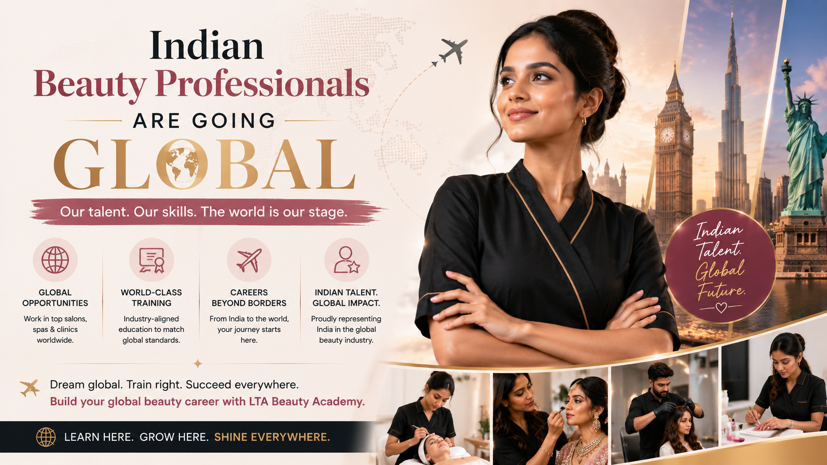 Indian Beauty Professionals Are Going Global