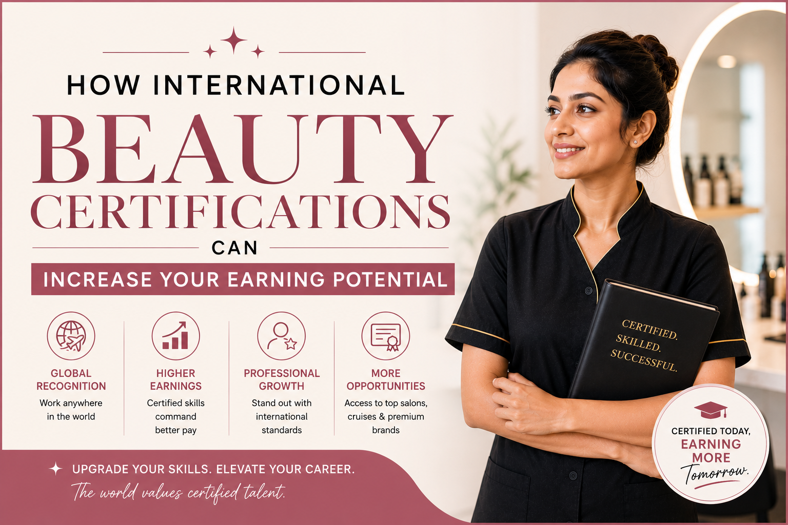 How International Beauty Certifications Can Increase Your Earning Potential