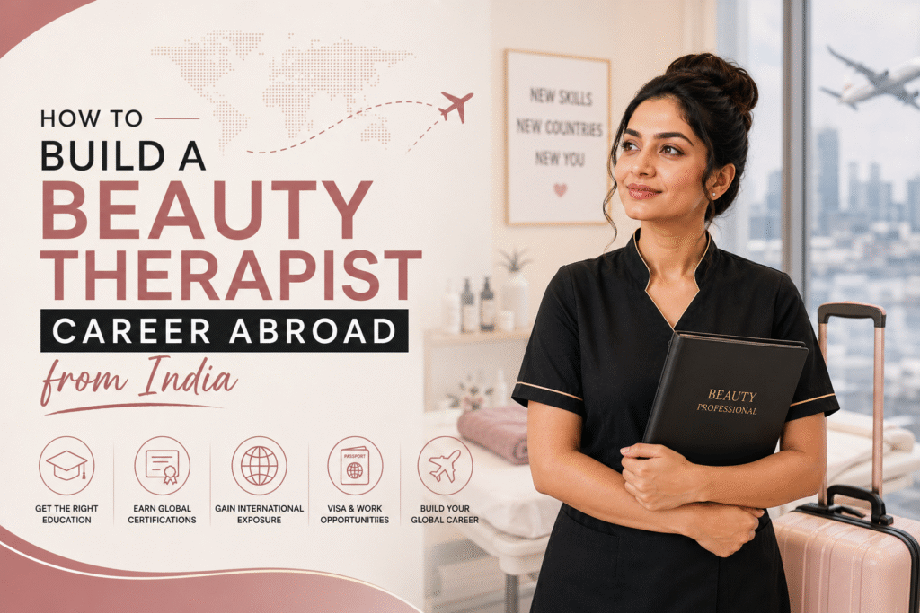 How to Build a Beauty Therapist Career Abroad from India