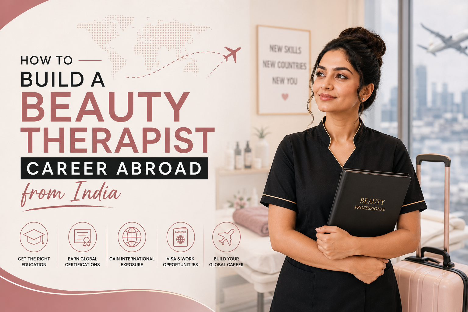 How to Build a Beauty Therapist Career Abroad from India