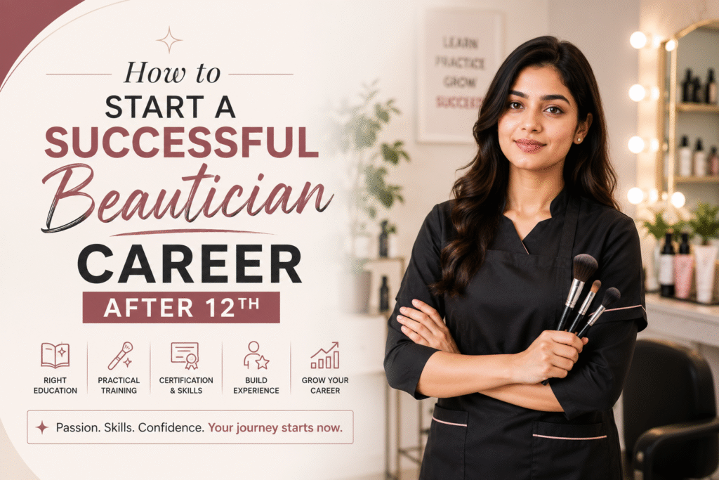 How to Start a Successful Beautician Career After 12th