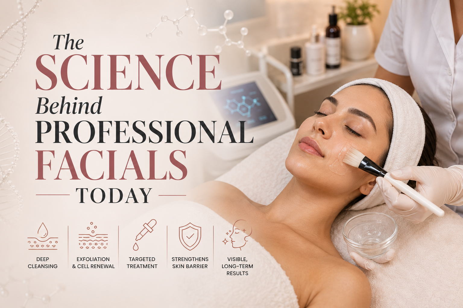 The Science Behind Professional Facials Today