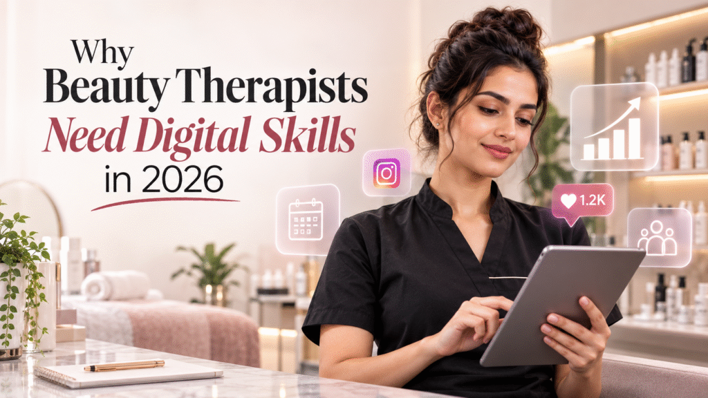 Why Beauty Therapists Need Digital Skills in 2026