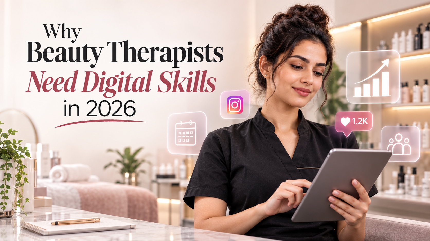Why Beauty Therapists Need Digital Skills in 2026