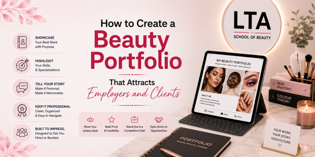 How to Create a Beauty Portfolio That Attracts Employers and Clients