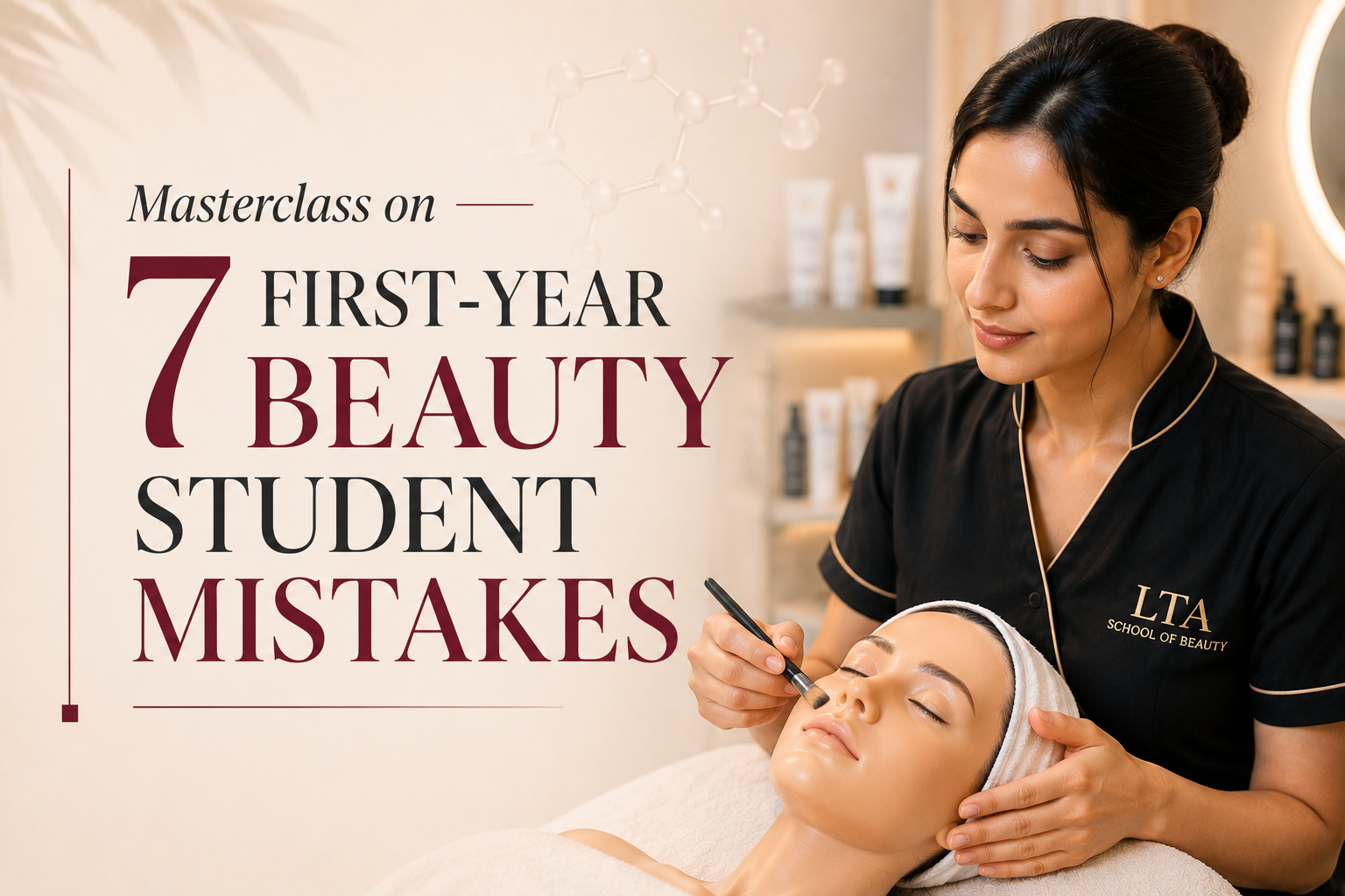 Masterclass on 7 First-Year Beauty Student Mistakes