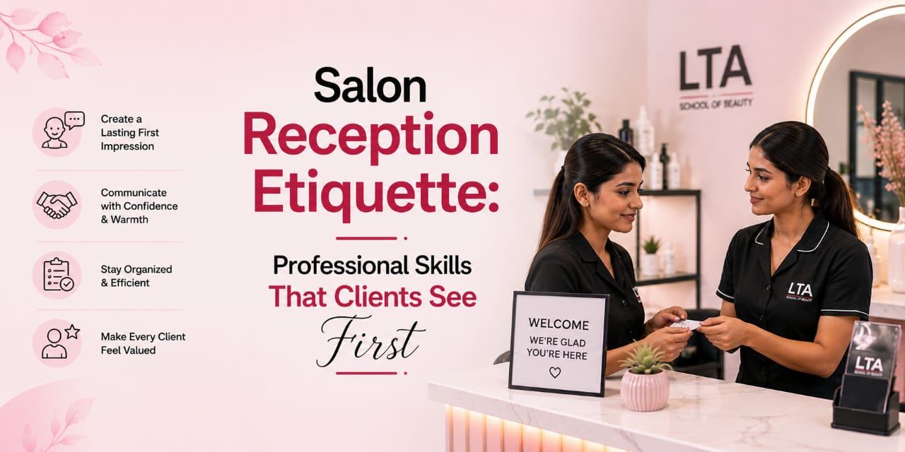 Salon Reception Etiquette Professional Skills That Clients See First