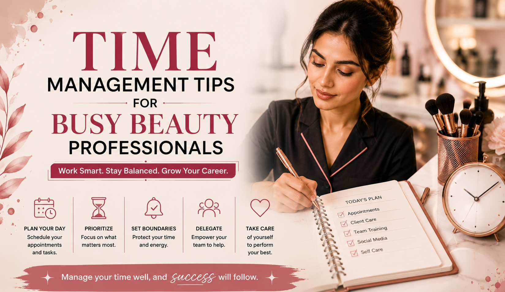 Time Management Tips for Busy Beauty Professionals