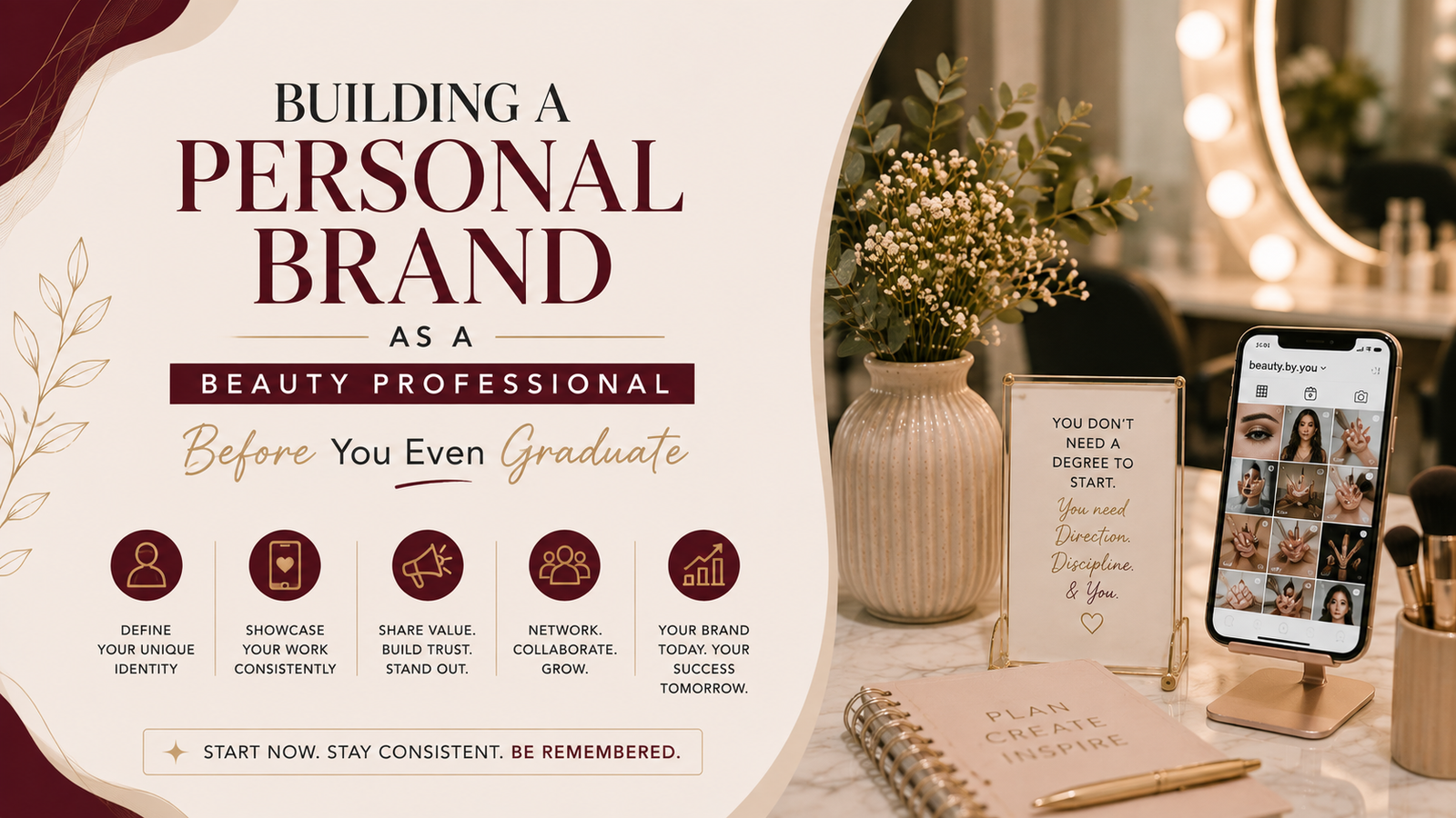 Building a Personal Brand as a Beauty Professional, Before You Even Graduate