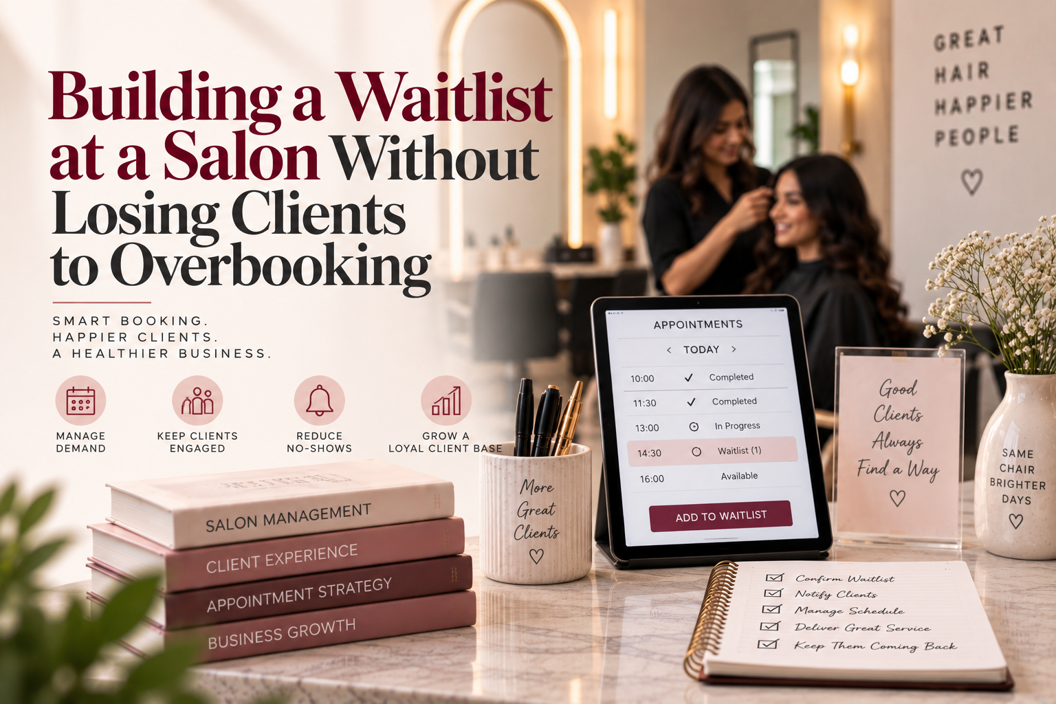 Building a Waitlist at a Salon Without Losing Clients to Overbooking