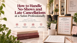Handle No-Shows and Late Cancellations at a Salon Professionally