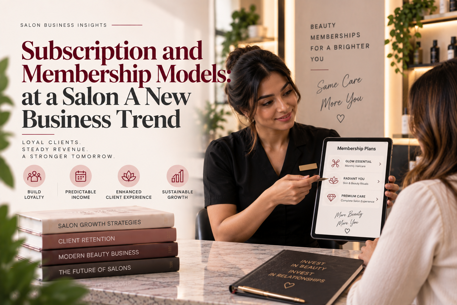 Subscription and Membership Models- at a Salon A New Business Trend