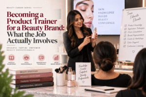 Becoming a Product Trainer for a Beauty Brand- What the Job Actually Involves