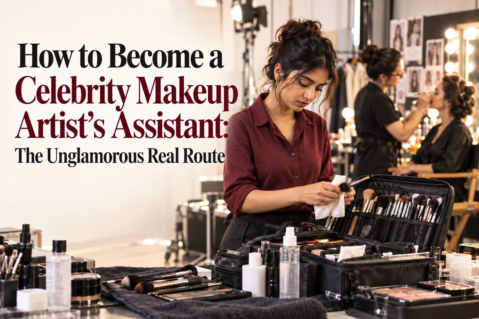 Behind the Scenes_ Makeup Artist’s Assistant