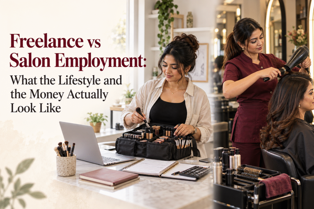 Freelance vs Salon Employment- What the Lifestyle and the Money Actually Look Like