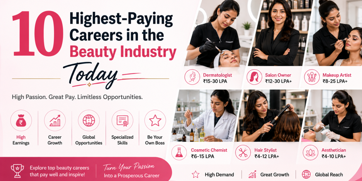 10 Highest-Paying Careers in the Beauty Industry Today