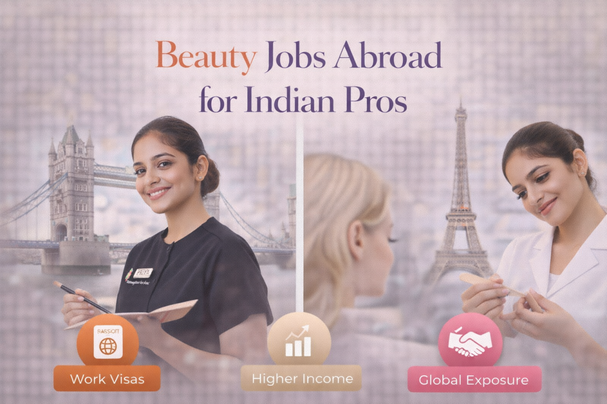 Beauty Jobs Abroad for Indian Pros