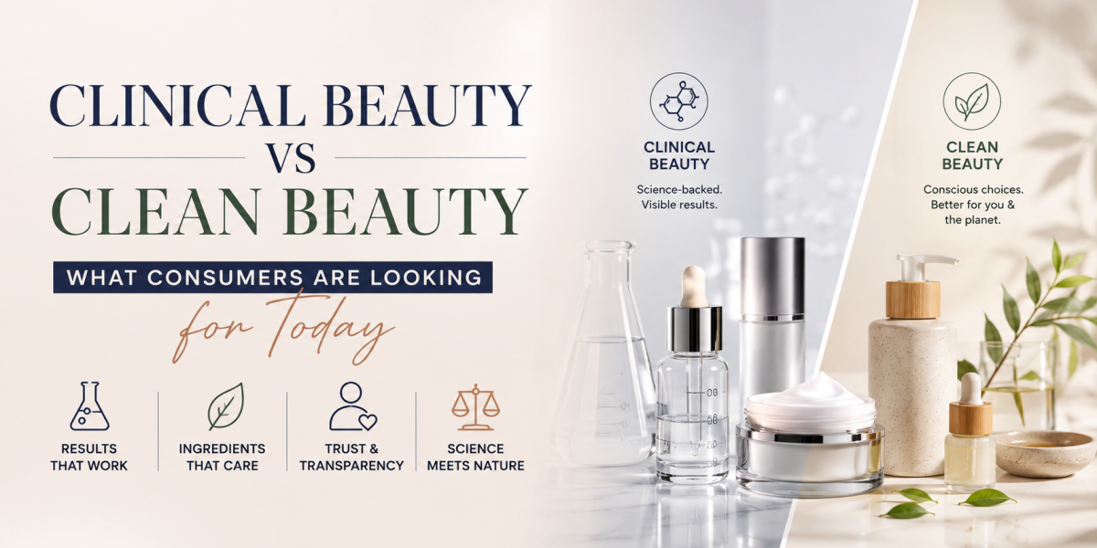 Clinical Beauty vs Clean Beauty: What Consumers Are Looking For Today
