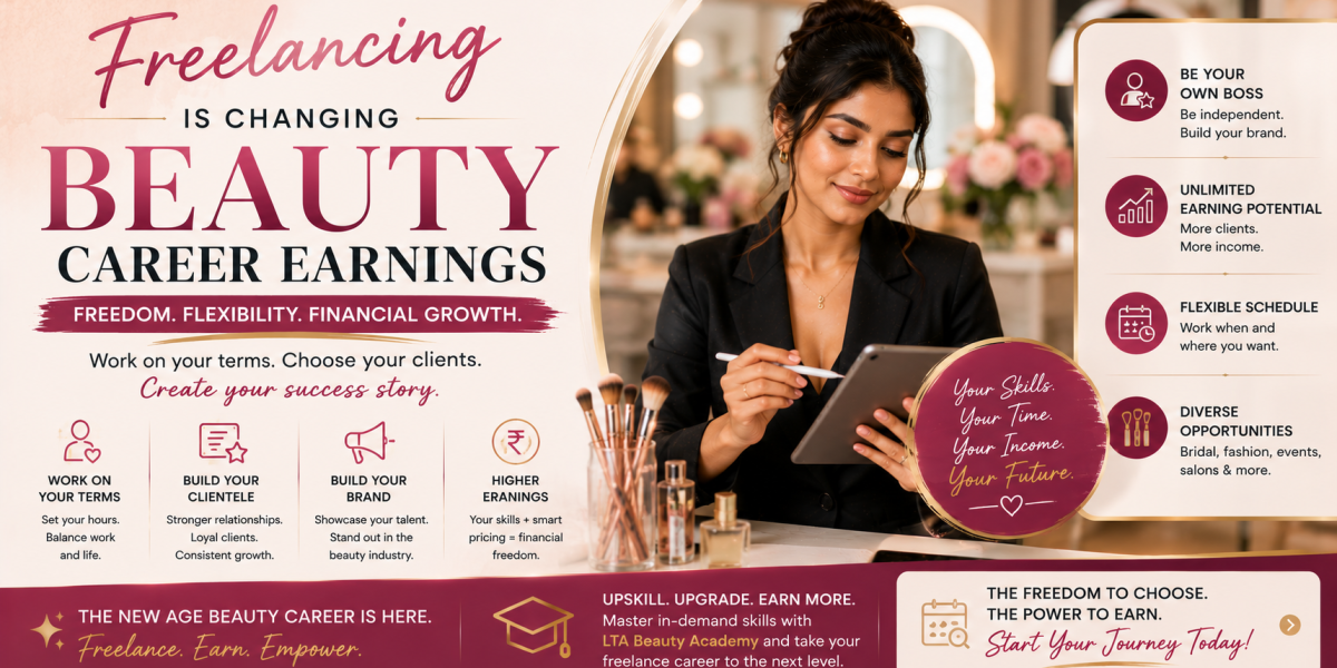 Freelancing Is Changing Beauty Career Earnings