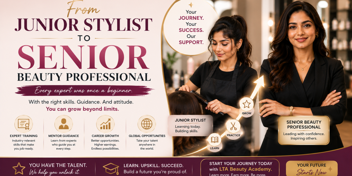 From Junior Stylist to Senior Beauty Professional