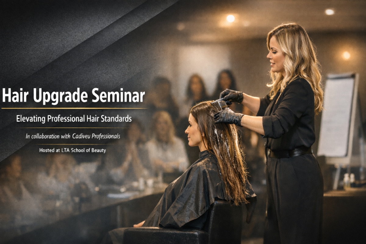 Hair Upgrade Seminar at LTA School with Cadiveu