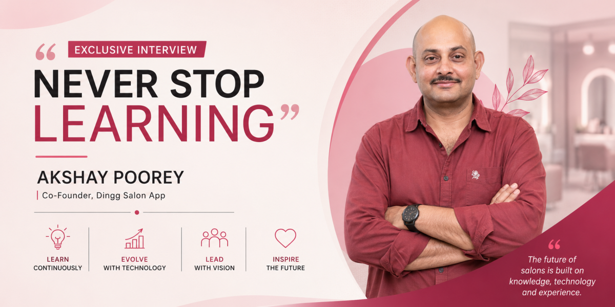 “Never stop learning”: Akshay Poorey