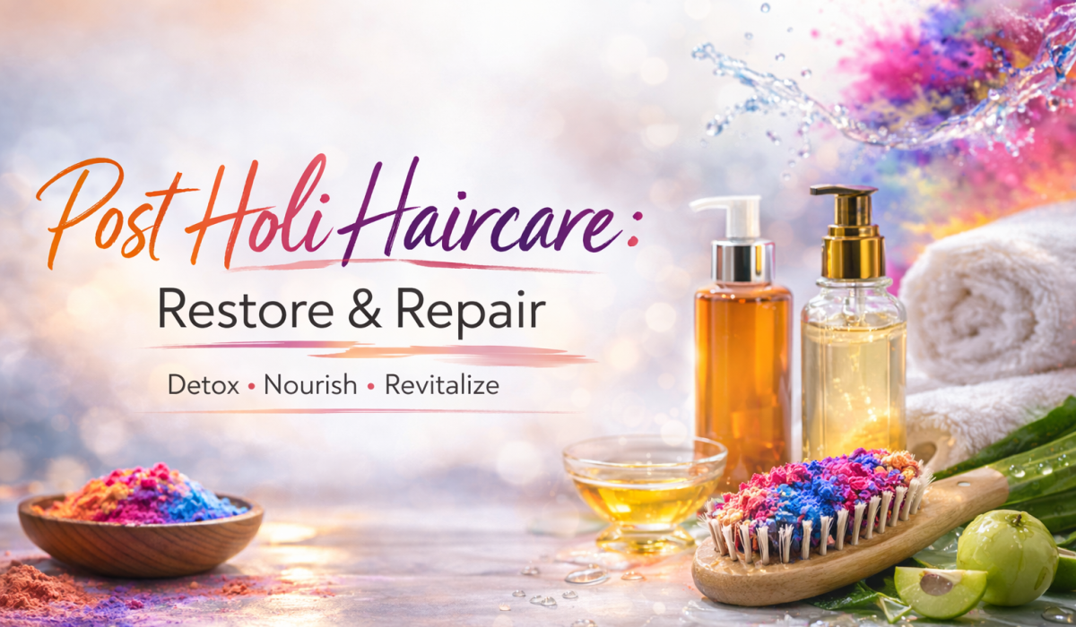 Post Holi Haircare- Restore & Repair