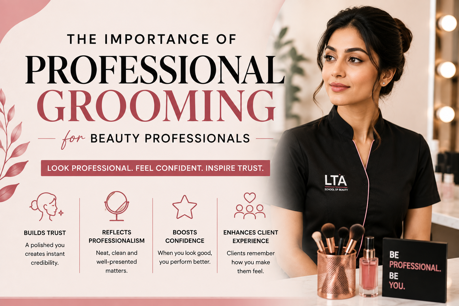 The Importance of Professional Grooming for Beauty Professionals