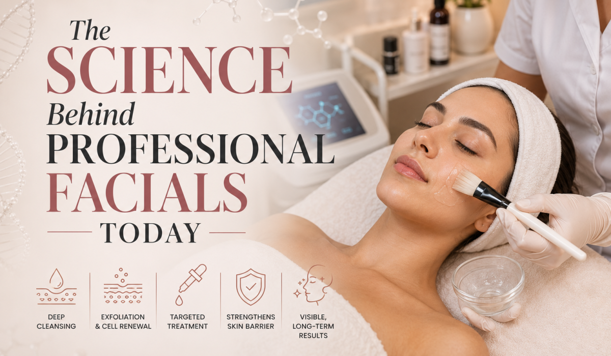 The Science Behind Professional Facials Today